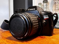 Canon EOS Rebel 35mm SLR w/ 35-80mm lens Vintage Value Entry Level SLR