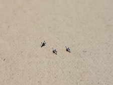 Lot Of 3 NOS Elgin 21/0 5640 Balance Staffs Parts Spares Repairs