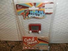 World's Smallest Classic Etch-a-Sketch Miniature Edition Travel Size Games