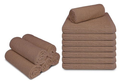 Bar Mop Towels, Pack of 12-16x19 Inches - 100% Cotton Super Absorbent Towels,... - Picture 3 of 9