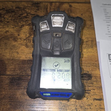 MSA ALTAIR 4X Multi-Gas Detector Comb/O2/CO/H2S w/ Charger Cradle 