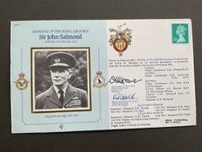 1989 Sir John Salmond Cover. GR/CAPT C T MOORE & W/COMR R J COLVER Signed Cover￼