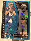 2024 Panini Obsidian Eclipsing Legends Drew Bledsoe, Drake Maye #4 Blue /25 (RC)