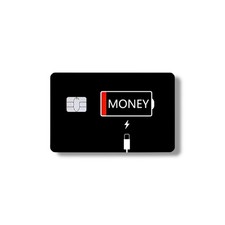Money Charging Credit Card Sticker Debit Card Skin Cover