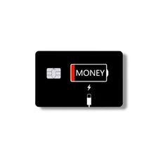 Money Charging Credit Card Sticker Debit Card Skin Cover