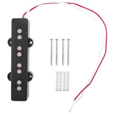 Pro Electric Open Type Noiseless Bridge Pickup For 4 String Jazz 8952