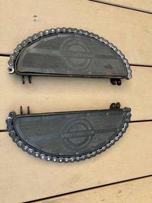 40S Knuckle Side Valve Pan Custom Fußrasten Board Chopper Harley Davidson Bobber