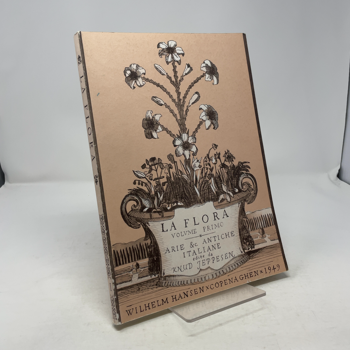 La Flora, Vol. 1 by Knud Jeppesen PB First Thus Very Good c.1990