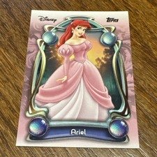 2025 Topps Disney WONDER Ariel #38 Pink Trading Card The Little Mermaid
