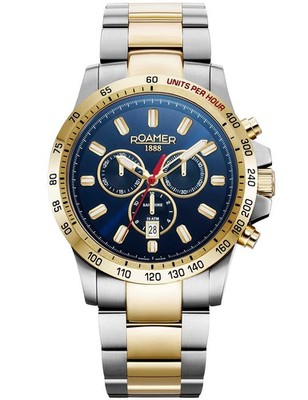 Roamer 861837 47 45 20 Mens Watch Rimini Chronograph 45mm 10ATM