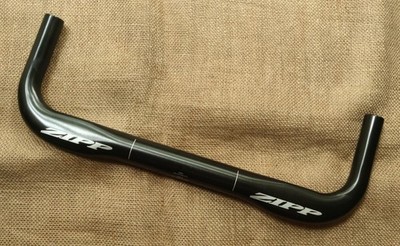 NOS Zipp Vuka Alumina bullhorn basebar handlebars 40cm / Ø 31,7 / 31,8mm clamps