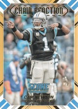 2016 Score Football Trading Cards Chain Reaction Gold: Pick From List