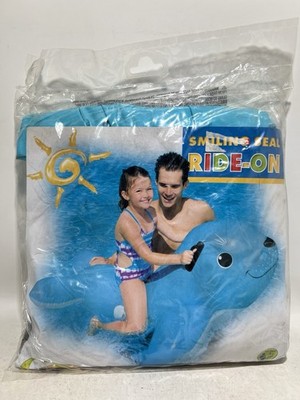 2009 Intex The Wet Set Smiling Seal Ride-On Inflatable Pool Toy - New! Unopened