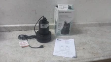 Simer 2355-04 1/3 HP 115VAC Submersible Utility Pump