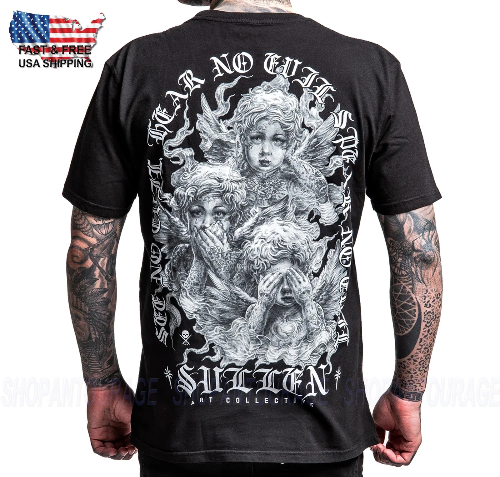 Sullen Art Collective Virtue Premium Fit SCM7943 Short Sleeve T-shirt For Men