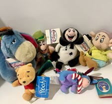 NWT Disney Store Plush Doll Winnie Pooh Mini Bean Bag Toy Vintage