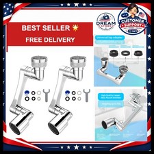 1080  Universal Rotation Faucet Extender Dual Mode Sprayer Head Kitchen Robot