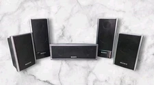 Sony Home Theater 5 Speaker System SS-TS80 SS-TS81 SS-CT80