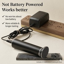 Upgraded Electric Callus Remover for Feet Adjustable Speed Black