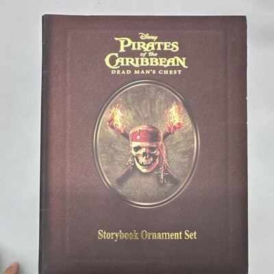PIRATES OF THE CARIBBEAN AT WORLD'S END STORYBOOK ORNAMENT SET Disney 6 Figures