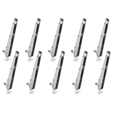 VEVOR Barbed Wire Arm 10Pack 12.2 in Galvanized Steel Fence Extender Surface