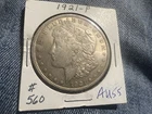 1921 P MORGAN SILVER DOLLAR, Circulated, Original, Last Year Of Morgan Series