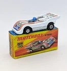 Matchbox Lesney Superfast 56 Hi-Tailer (BLUE DRIVER, UNPAINTED BASE - VNIB