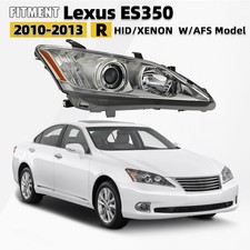For 2010 2011 2012 Lexus Es350 Hidxenon Headlight W Afs Right Passenger Side