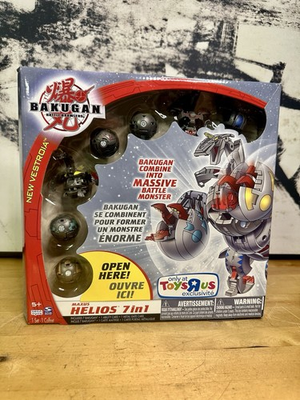 #ad Bakugan Maxus Helios 7 in 1 Toys R US Exclusive In Box $329.99