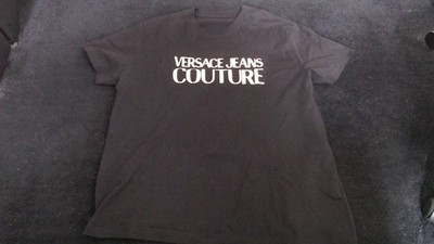 Versace Jeans Couture T-Shirt Herren schwarz gelb Gr. XXXL neu