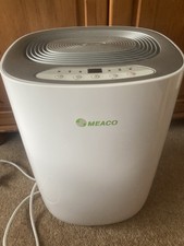 Meaco MeacoDry ABC 10L White Dehumidifier, Low Energy, Portable, Digital Display
