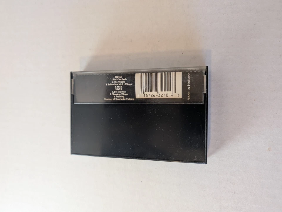 Black Sabbath Vol. 4 Cassette 1972 Warner Bros Made in Holland - Image 3 of 3