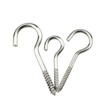 20 Pieces M3/M4/M5 Stainless Steel Eye Screws Outdoor String Light Hooks