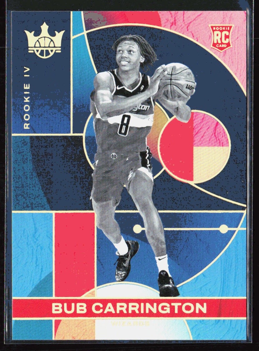 2024-25 Panini Court Kings #221 Bub Carrington Base Rookies - Rookies IV