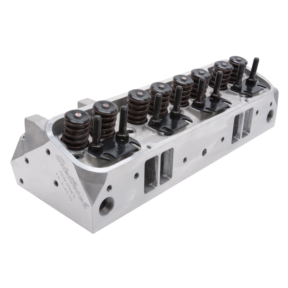 Edelbrock Engine Cylinder Head Fits 1969 Pontiac Tempest - Image 2 of 4