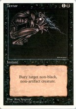 mtg terror card Terror of the Peaks main image 0