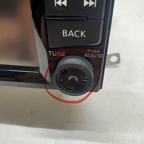 2014-2015 NISSAN JUKE RADIO CD PLAYER MEDIA RECIVER SCREEN 259154DP0A OEM - Picture 3 of 11