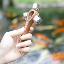 3 Bells Jingle Handbell Shaker Bell Ring Kids Musical Educational Toys