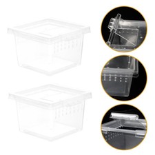 30 Pcs Reptile Feeding Box Spider Terrarium Plastic Insect Container