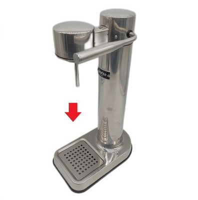 Aarke Carbonator 3 Wassersprudler Edelstahlgehause Ohne Flasche Gebrauchsspuren