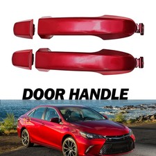 Red Rear Exterior Outer Handle Exterior Handle Fit Toyota Camry 2012-2017 LH RH