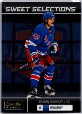 Braden Schneider 2022-23 O-Pee-Chee Platinum Sweet-Selections Rangers #SS-11