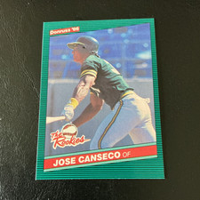 1986 Donruss The Rookies Jose Canseco #22 Rookie Oakland Athletics Baseball