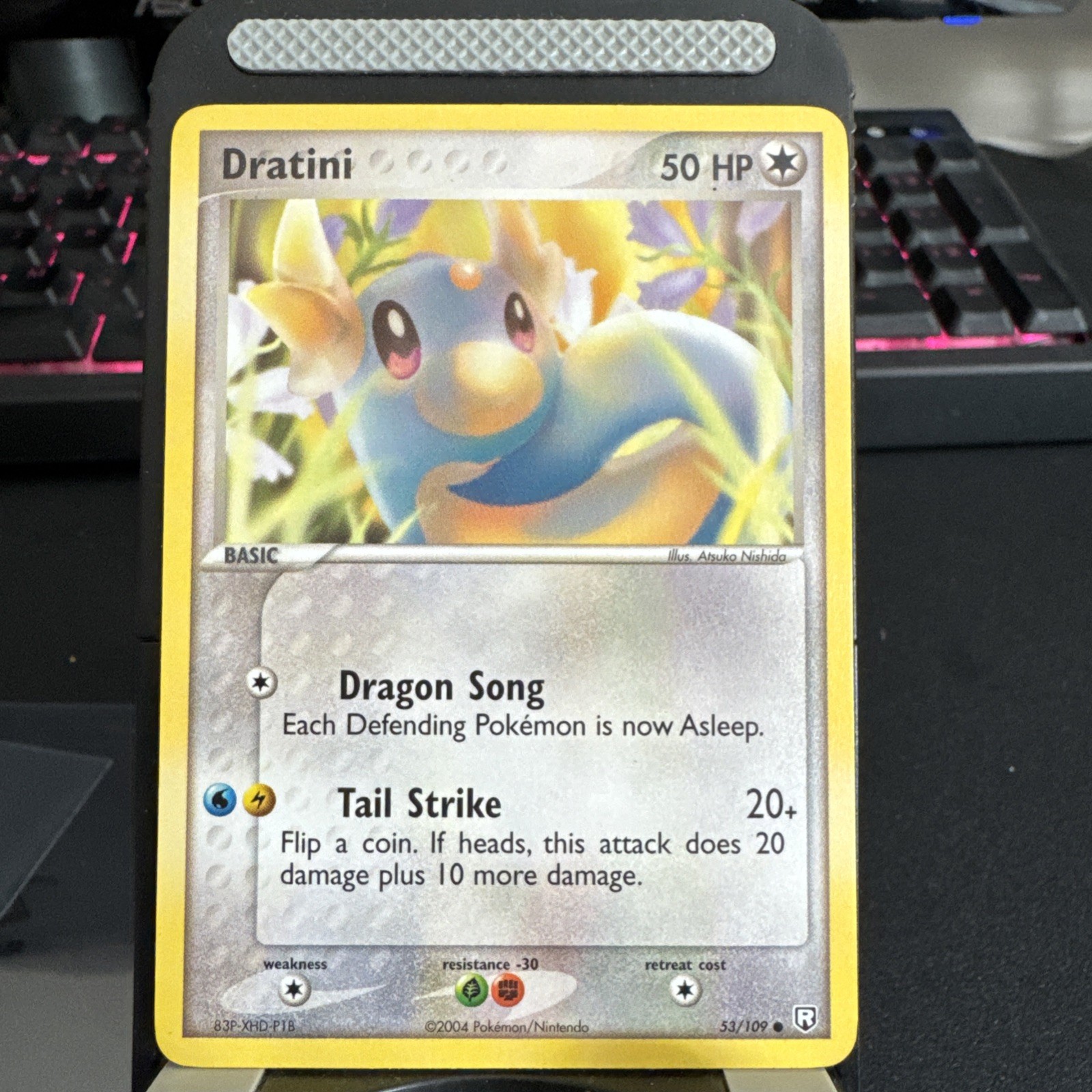Dratini 53/109 Team Rocket Returns regular LP Pokemon