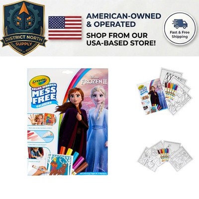 Frozen Color Wonder Magic: Mess-Free Coloring Set with 18 Pages & Markers