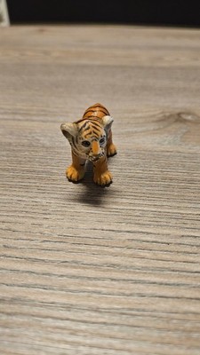 Schleich 14187 Tigerbaby stehend   Wild Life   gebraucht   ohne Fähnchen