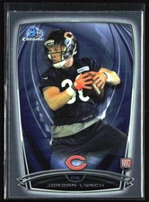 2014 Bowman Chrome #218 Jordan Lynch RC ROOKIE CARD. rookie card picture