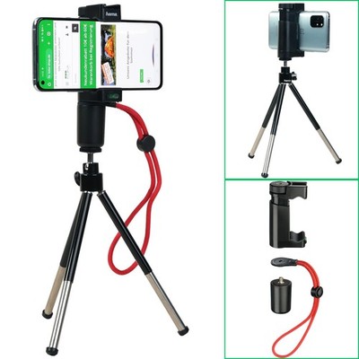 Hama Smartphone Stativ Handy Tripod Klemmstativ Selfie Dreibein Universal Halter