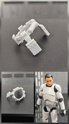Star Wars 3.75 1/18 3D Printed OG Battlefront Accessories
