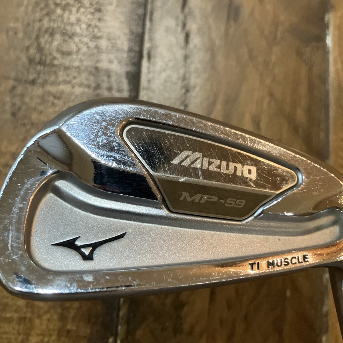 Mizuno MP-59 Ti Muscle Single 6 Iron KBS Tour C-Taper 120 Steel
